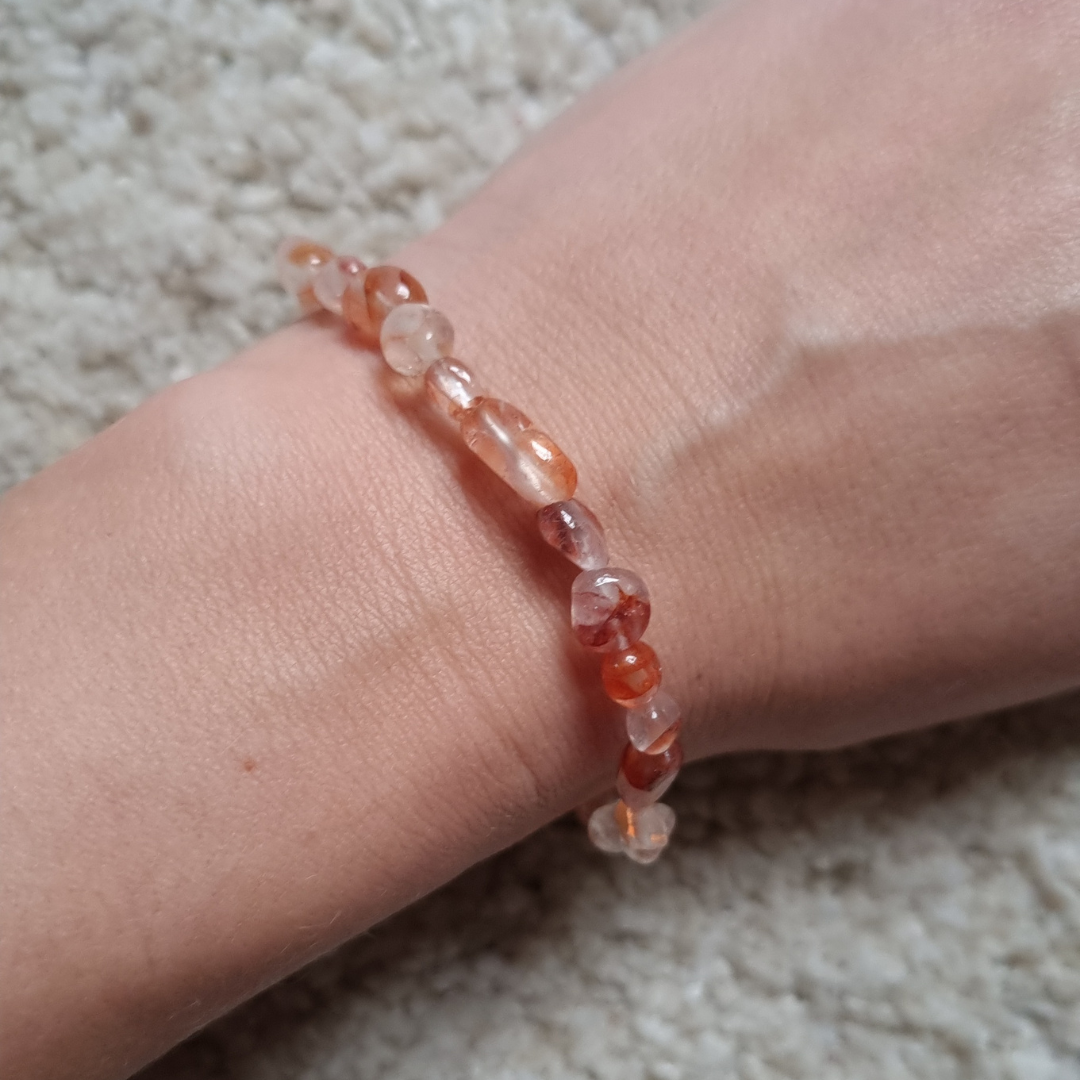Red healer nugget armband