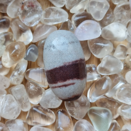 Shiva Lingam doorboorde hanger