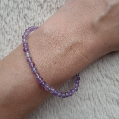 amethist kogelarmband
