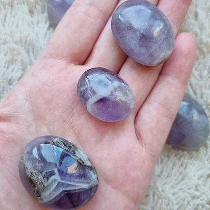 Amethist (Chevron) zakstenen