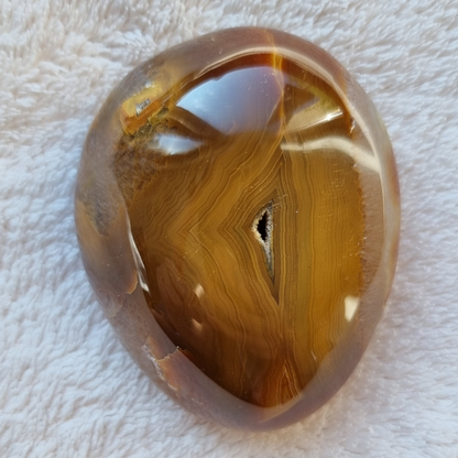 Carneool handsteen (geode)