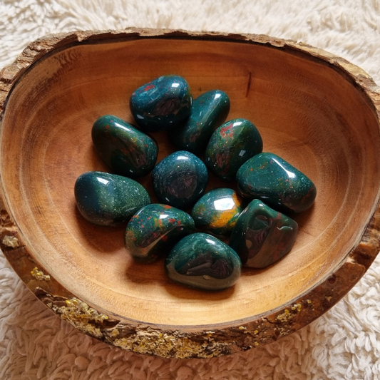 heliotroop trommelsteen te koop bij tourmaluna