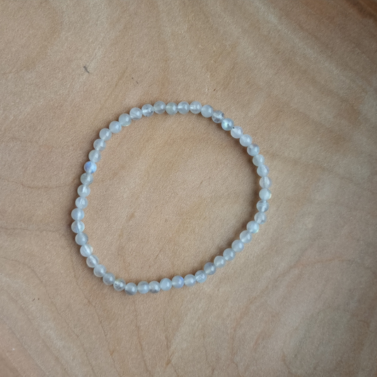 Labradoriet 4mm kogelarmband