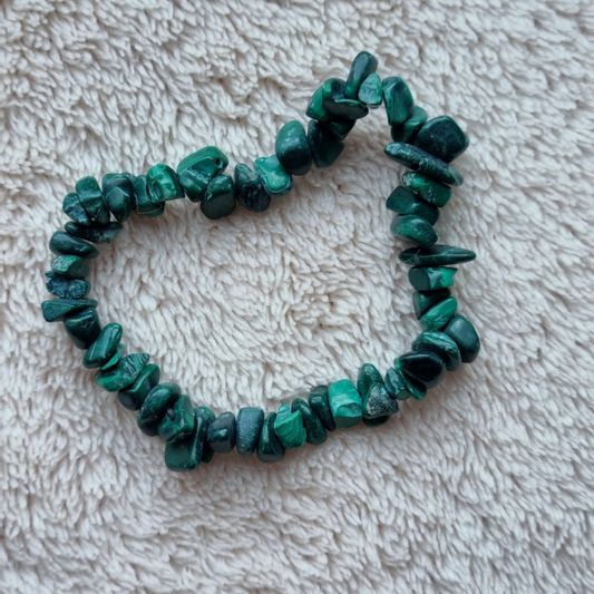 Malachiet splitarmband (in prijs verlaagd)