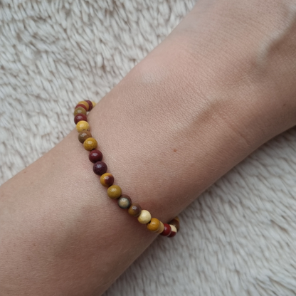 mookaiet kogelarmband