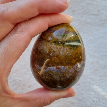 Oceaan jaspis handsteen