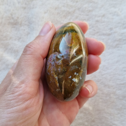 Oceaan jaspis handsteen