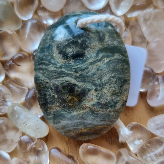 Oceaan jaspis amulet 4