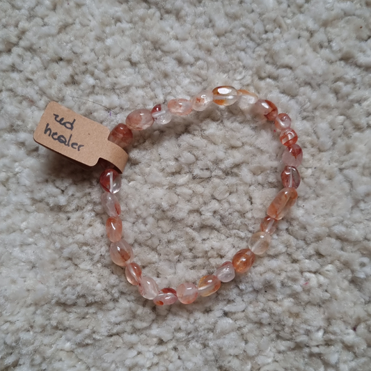 Red healer nugget armband