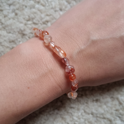 Red healer nugget armband