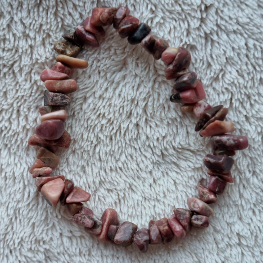 Rhodoniet splitarmband