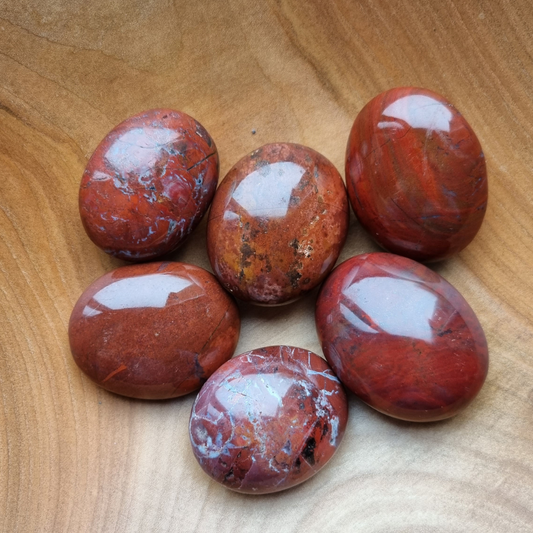 rode jaspis handsteen