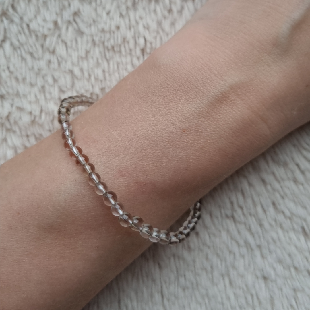 rookkwarts kogelarmband